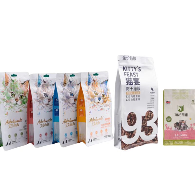 Замрзната вакуумска кеса кеса за пакување храна за кучиња